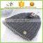 winter warm bonnet,striped knitted headwear beanie