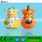 Cute PVC inflatable cow shape bop bag inflatable cartoon punching bag for tumbler toys