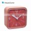Round Shape Clocks Wooden Desktop Alarm Clock With High Quality