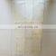 White rectangular rabbit fur plate with cheap price