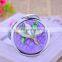 Round and square hand cosmetic mirror foldable Metal Vanity Mirror