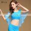 S-3105 Modal and net cloth new designed stage belly dance top wear