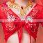 High embroidery net cloth arabic performance belly dance top wear S-3032#