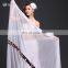 Egyptian sequins belly dance veils with size 2.14*1.5m