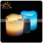 3 Pack (4", 5", 6") of Outdoor / Indoor Flameless LED Remote Control Real Wax Candles with Remote