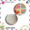 customized logo hand mini colored mirror