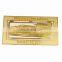 Hollow Cutout photo etch custom gold lapel pin book mark