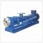 Rotary positive displacement screw pump