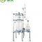 Hot Sell Glass Reactor Vessel Double Flask Glassware Jacketed Pilot Plant Reactors