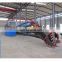 Cutter head sand mining suction dredger for sale