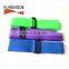 Wholesale hook and loop strap/nylon hook&loop band with plastic buckle