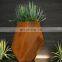 More Even Rustic Finish Corten Steel Garden Pot
