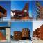 High quality weathering corten steel plate price/metal curtain wall art
