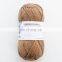 Soft and warm light weight wool blended yarn with multi colors