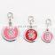 Explosion wholesale zinc alloy dog pattern anti-lost metal dog tag high quality for sublimation