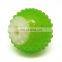 high durable teeth grinding and squeaky whistle dog toy ball