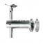Adjustable Handrail Bracket Glass to Pipe Railing Bracket Glass Mounted Bracket with Pipe