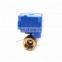 12v electric water valve 1 auto drain valve 2 way brass electric ball valve for water treatment