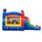 Indoor Outdoor Inflatable Soccer Bouncer Jump House For Kids, Bouncy Castle With Slide