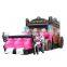 Pink Princess Inflatable Cinderella Carriage Bounce House Jumping Bouncer Combo Bouncy Castle and Slide