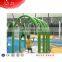 hot galvanized steel water park splash arch loop for sale