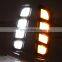 TYPE R LED DRL Дневные ходовые огни Передние фары бампера со стробоскопическими поворотниками для HONDA CIVIC 2016-2020