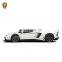 High Polished Vors Style Dry Carbon Side Skirt For Lambor LP700