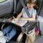 Child Multifunctional Car Seat Waterproof Tray Storage Bedside Table Toy Holder Desk Infant Stroller Board Storage Table Dining