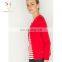 Computer Knitted Cardigan With Button Red Cashmere Cardigan