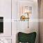 Nordic LED Clear Glass Wall Light Decoration Glass Shade Wall Light For Home Bedroom