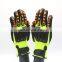 High Impact TPR Knuckle Protection Glove Mechanic Gloves