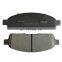 D1011 Automotive Brake System Spare Parts Brake Pad Manufacturers Semi-metallic Brake Pad Set for Ford