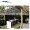Aluminium Frame 2 Car Metal Carport Aluminium Profile Canopy Wings Shape