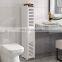 Bathroom Tall Cabinet Storage Cupboard Free Standing Tallboy Cabinet