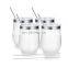 Custom logo vacuum insulated egg shape double wall stainless steel stemless 12oz coffee mug with lid