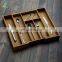 Natural  Expandable Acacia Wood Drawer Organizer
