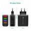 48W 5 port US / UK / EU multifunction universal travel phone adapter cellphone charger