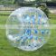 High density transparent inflatable soccer bubble bumper zorb ball
