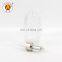 Factory Made Customizable 300 Ml Clear Dish Soap Glass Round Lotion Bottle Soap With 2Cc Dispenser Lotion Pump At Good Price