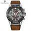 PAGANI DESIGN 2768 Men Quartz Wristwatch Luxury Chronograph Sports Waterproof Analog Leather Watch