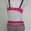 Women Fashion Bra Set,sexy Bra With Lace Panty Oem