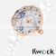 Nice Gift Items Custom Black Ceramic Band Porcelain Wristwatch 2016