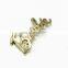 Chinese supplier stainless steel brush etching logo metal brand tag