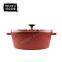 FDA approved color Enameled Cast Iron Cookware TR1007