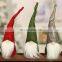 Christmas Faceless Doll Felt Plush Gnome Christmas Rudolph Pendant Decoration New Year Gifts Xmas Decor For Home