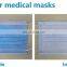 Hospital Medical Facemasks 3 Ply Masker Face Maskss Disposable Blue/customized Surgical Mask