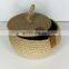 Hot Sale Home Decor Jute storage basket, kitchen accessories Rope basket with lid Vietnam Supplier