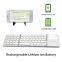Layout Foldable Wireless Folding BT Keyboards Touch Pad Wireless Keyboard