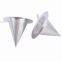 Manufacturer Customized 304 Stainless Steel Perforated Metal Mesh Cone Strainer For Liquid Filtration