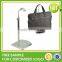Brushed Silver bag hanger stand, hanging bag display stand wholesale